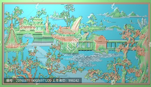 山水沙發(fā)背板
