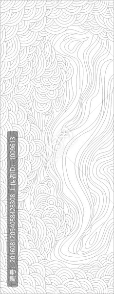 歐式花紋