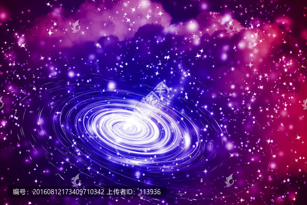 彩色漩渦