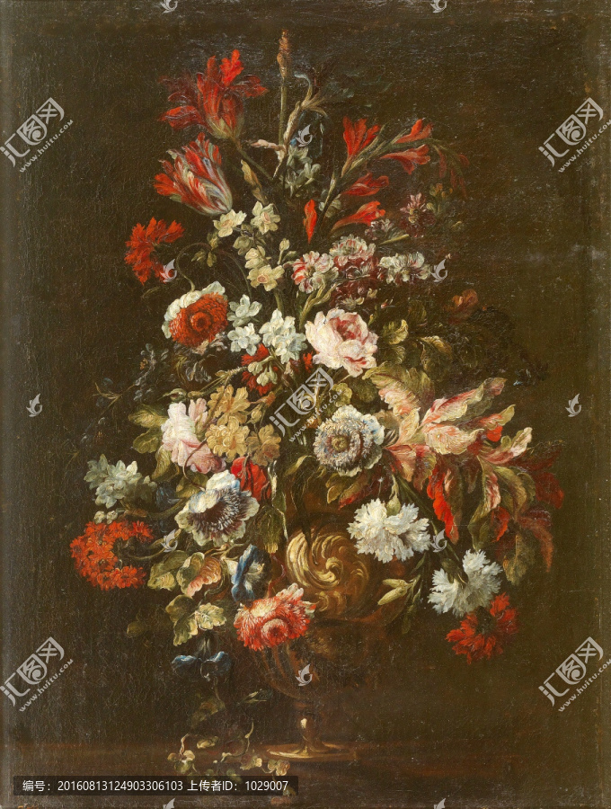 花卉油畫