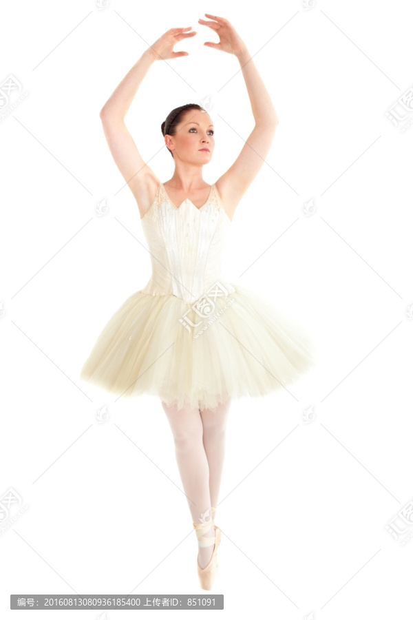 优雅的女芭蕾舞演员