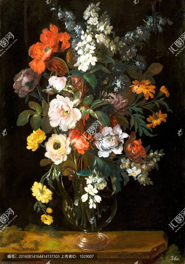 花卉油畫