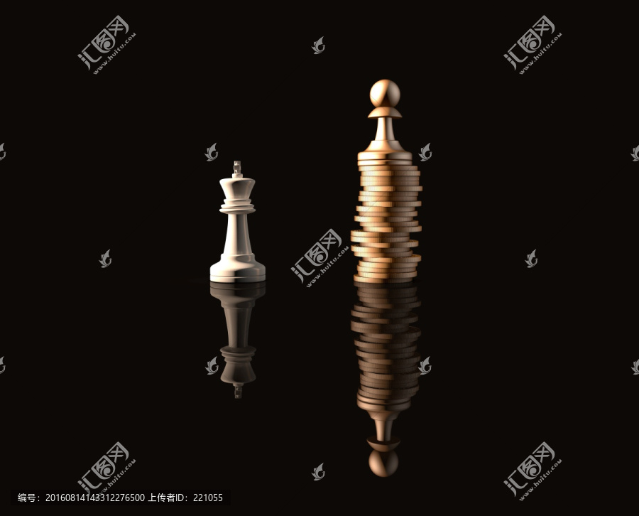站在金幣上的工兵