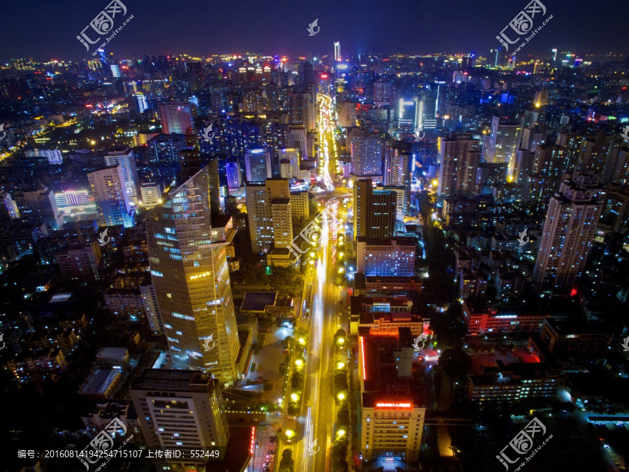 福州五四路夜景