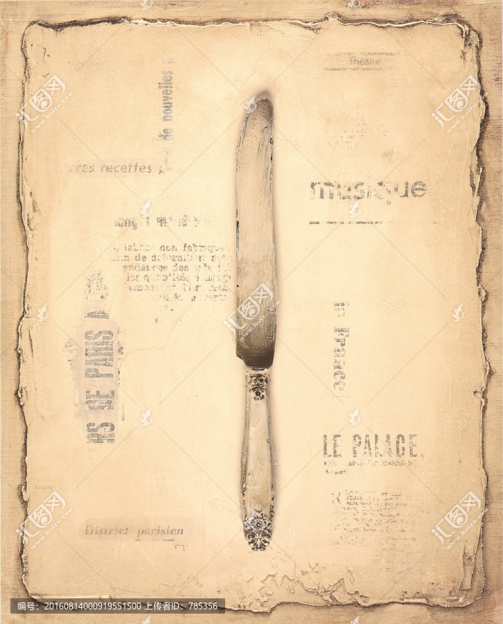 復古,歐美,餐廳裝飾畫