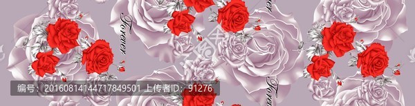 家紡窗簾印花圖案床上用品花紋
