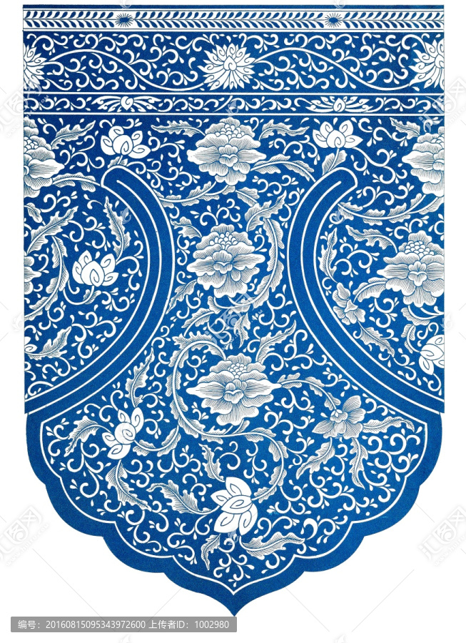 中式古典紋樣,無分層