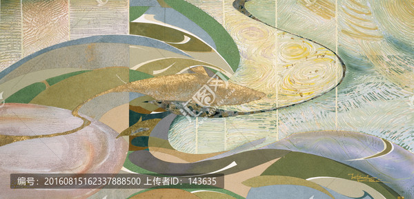 精彩的PSD藝術(shù)壁畫分層圖