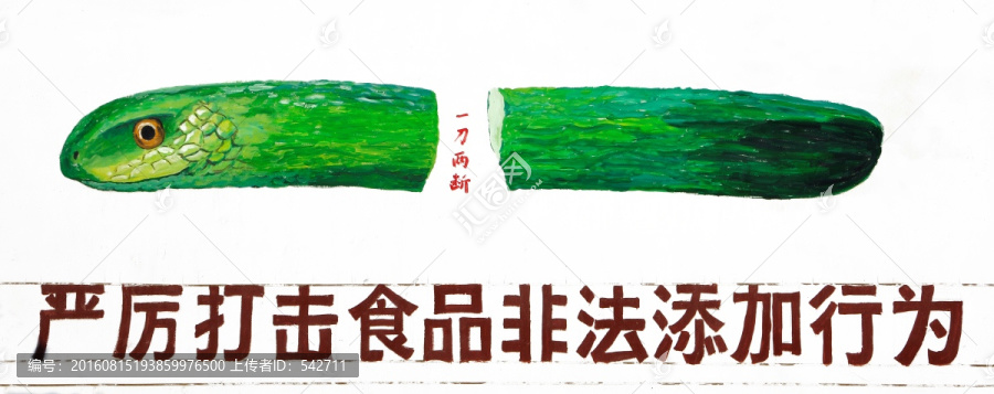 食品安全,墻畫