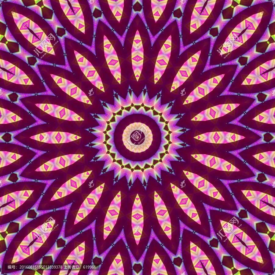 唯美花紋花型背景,無分層
