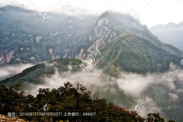 云雾,巫山