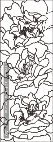 花絮牡丹雙線(xiàn)