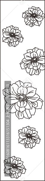 抽象花兒