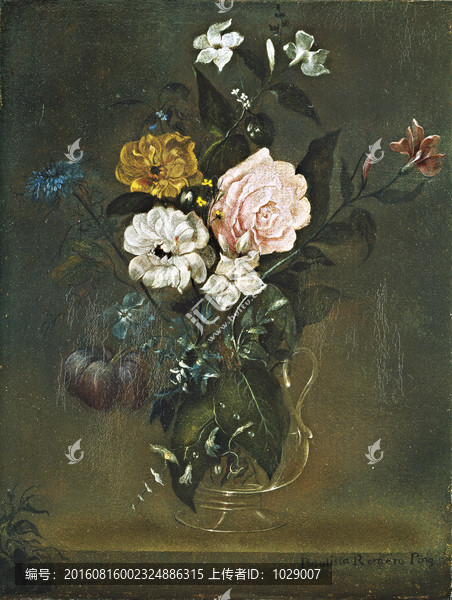 花卉油畫