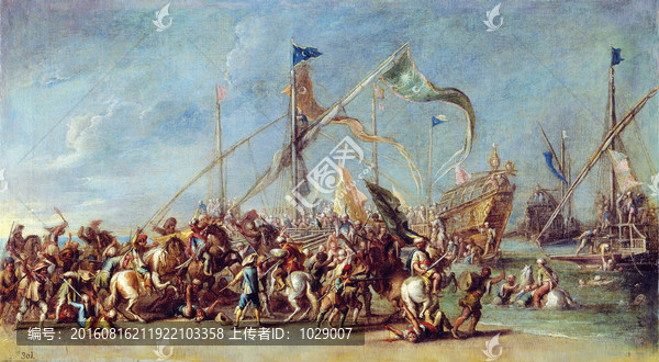 大海帆船大航海,世界名畫