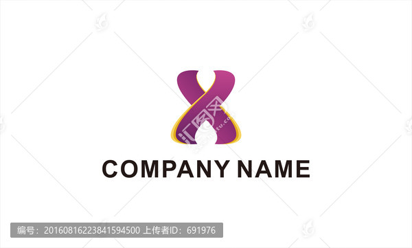 X字母logo