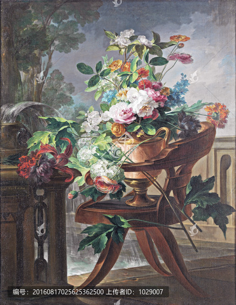 花卉油畫