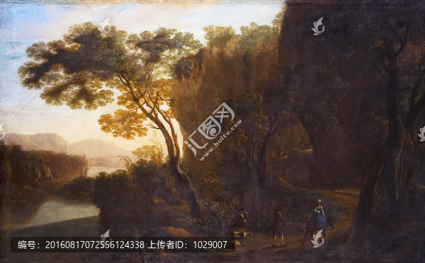 古典風(fēng)景油畫
