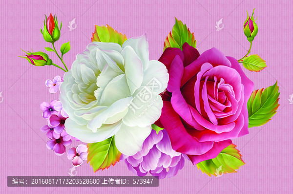 陶瓷花朵