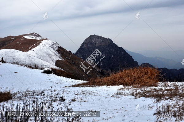 高山雪地