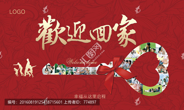 歡迎回家照片鑰匙