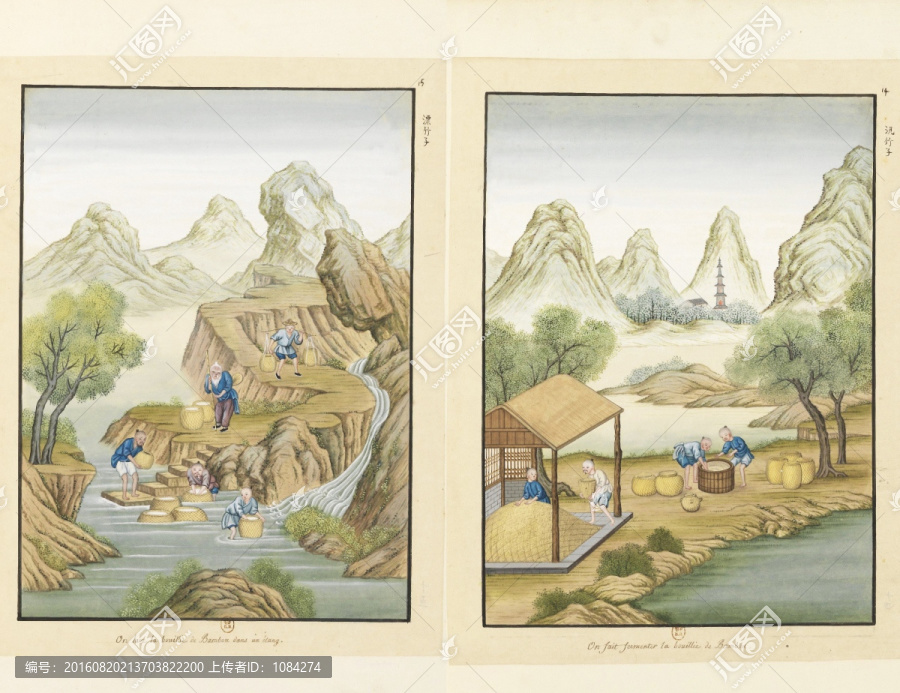 古代勞動場景