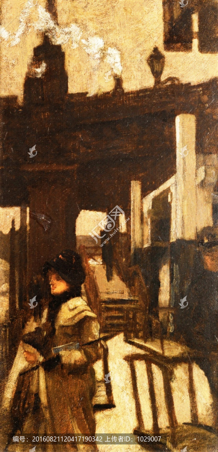 新古典主義美女人物油畫(huà)