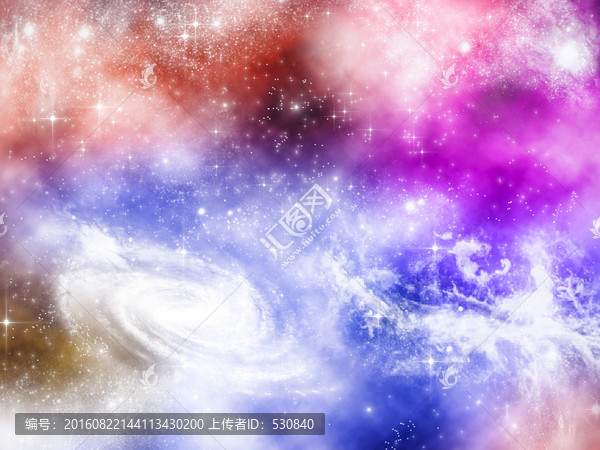星空,多圖層