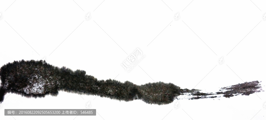 水墨筆觸