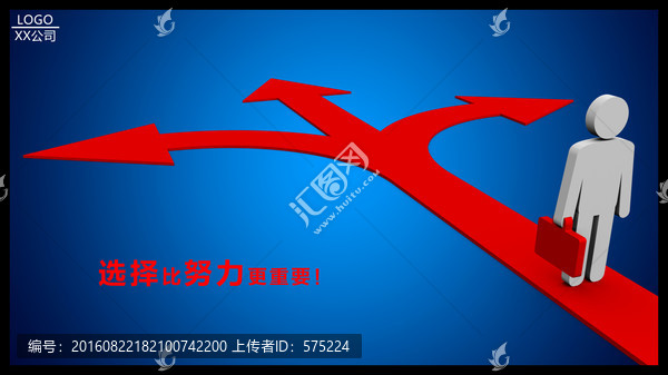 3D小人抉擇企業(yè)展板