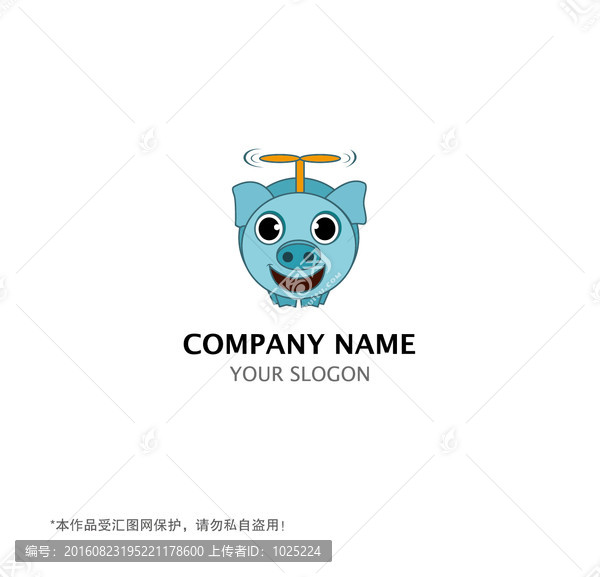 機(jī)器豬,飛豬標(biāo)志