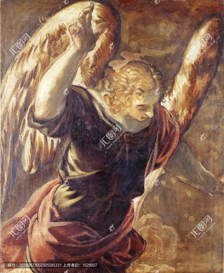歐式古典人物油畫
