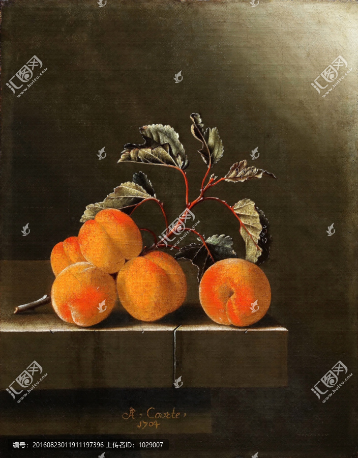 玫瑰郁金香花卉油畫