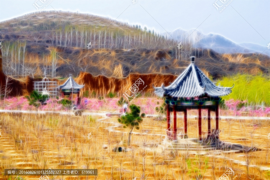 田園風(fēng)景畫(huà)