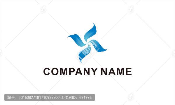 X字母logo