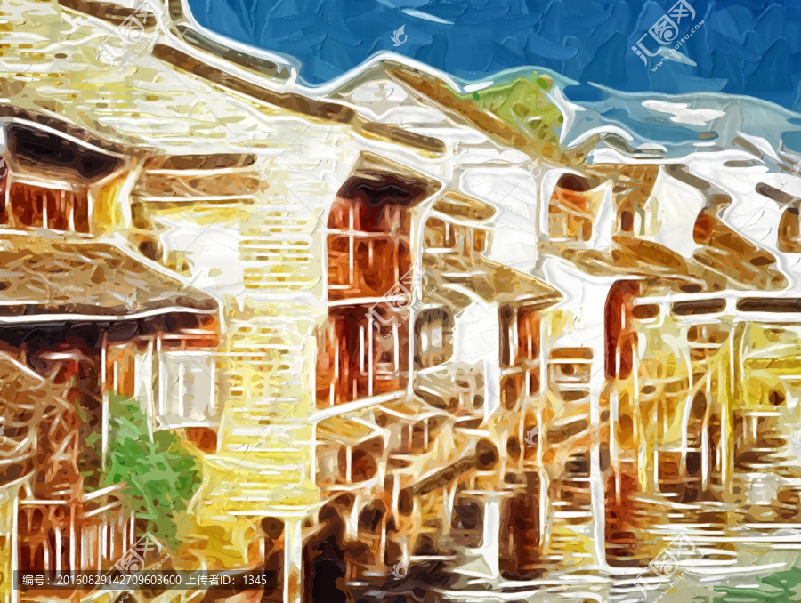 建筑裝飾畫,風(fēng)景畫