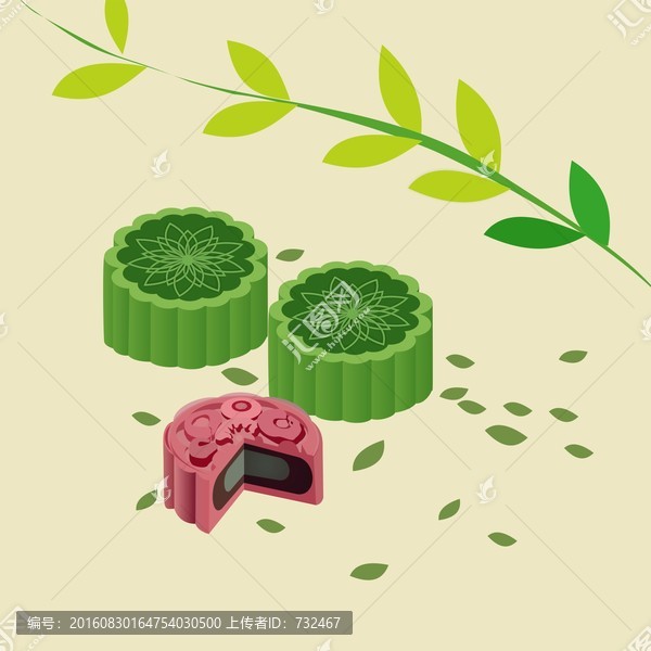 中秋月餅手繪