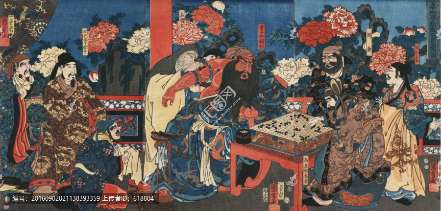 關(guān)羽刮骨療傷,畫廊高清大圖