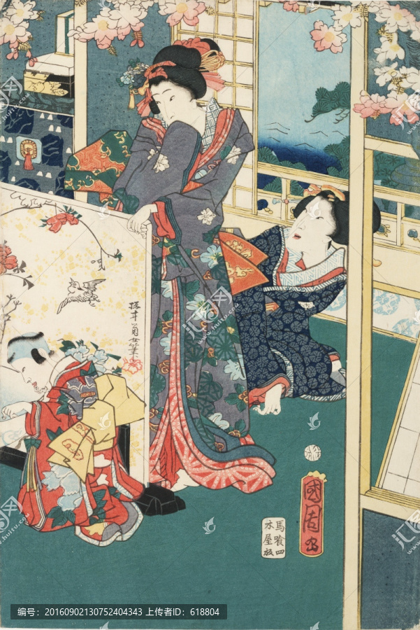 日本美女浮世繪,畫廊高清品質(zhì)