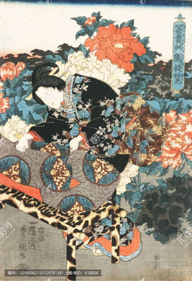 日本美女人物浮世繪,高清品質(zhì)