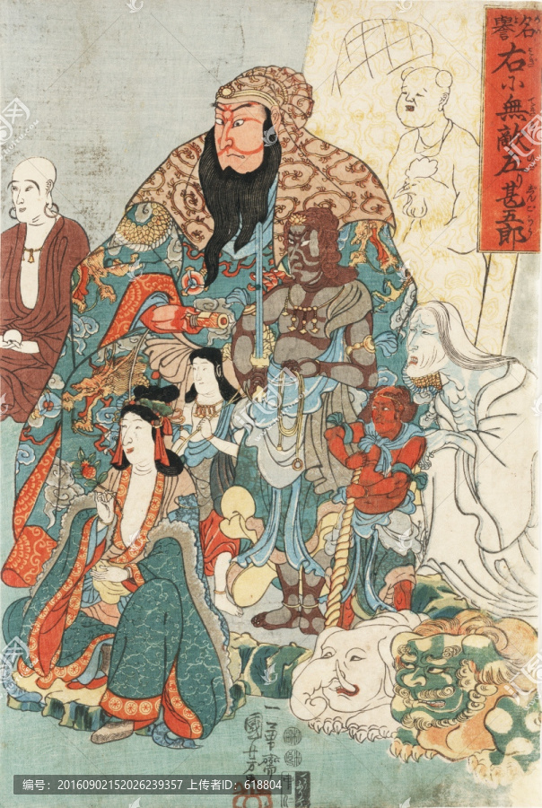 日本神話人物浮世繪,畫廊高清