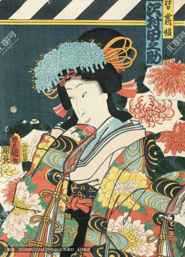 日本武士浪人浮世繪,畫廊高清
