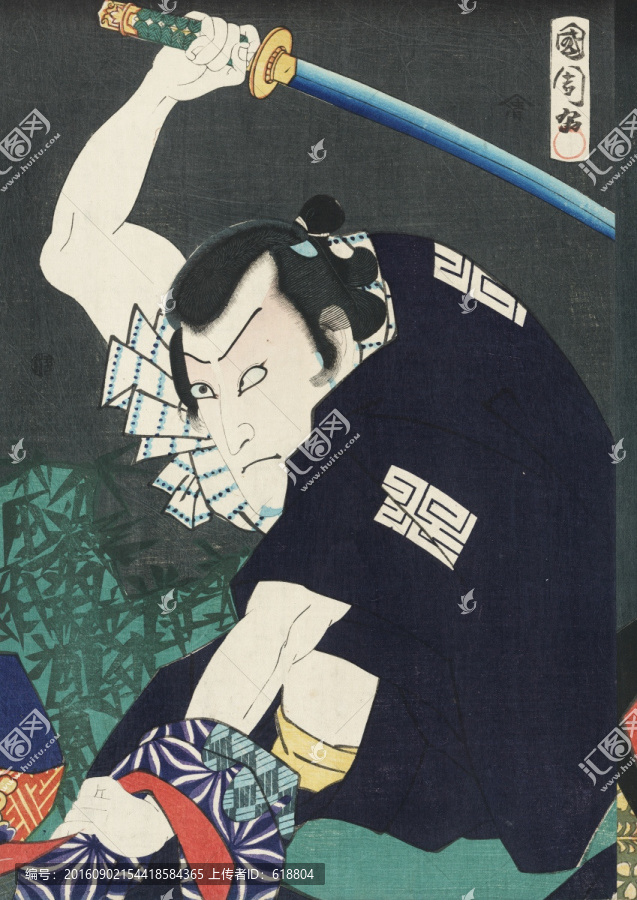 日本武士浪人浮世繪,畫廊高清