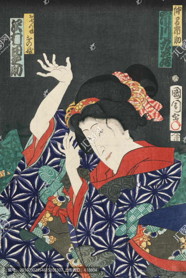 日本武士浪人浮世繪,畫廊高清