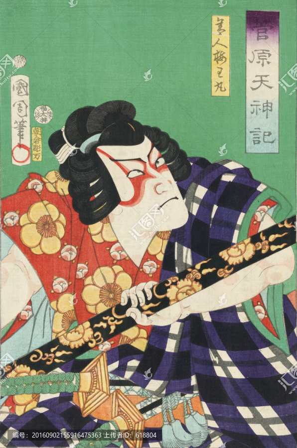 日本武士浪人浮世繪,畫廊高清