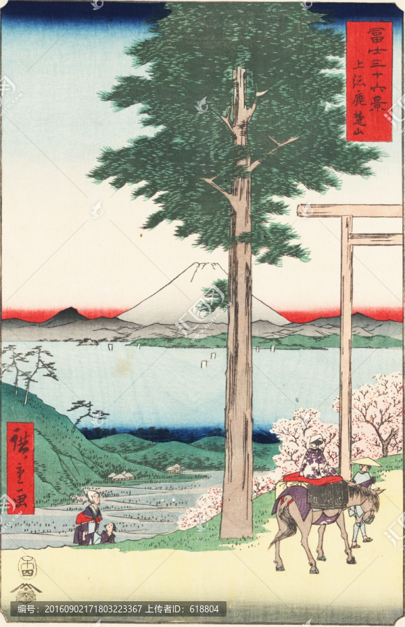 田園人物浮世繪,畫廊品質(zhì)