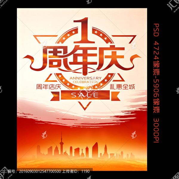 1周年慶