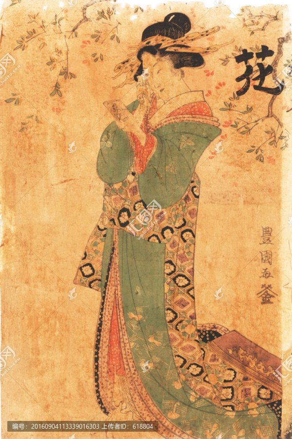 日本古畫浮世繪,畫廊品質(zhì)