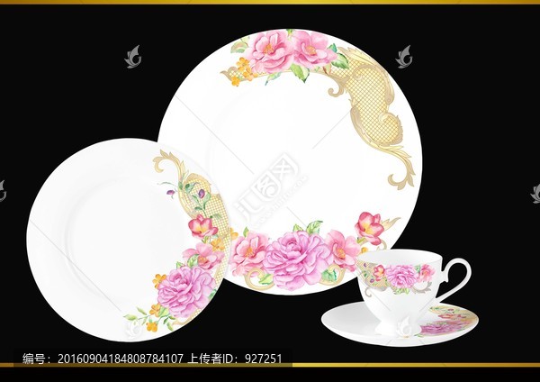 陶瓷花紙設(shè)計