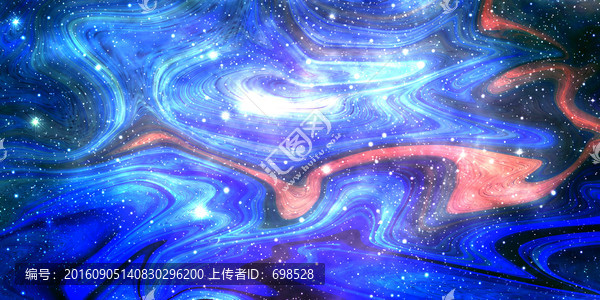 抽象藝術(shù)畫布星空